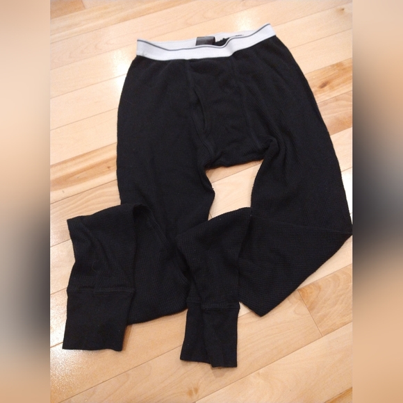 Small Athletic work black Underlayer pants - Picture 1 of 7